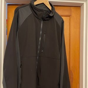 Calvin Klein Black Two Toned Windbreaker